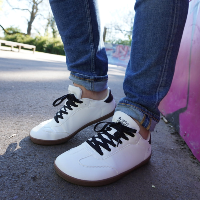Walker Leather® Waterproof Barefoot Shoes for Everyday Walking