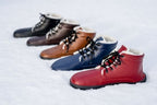 Sundara Winter Barefoot Ankle Boots - Burgundy