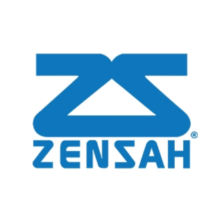 The blue Zensah logo with the stylized 'ZS' and the word 'ZENSAH' underneath, centered on a plain white background.